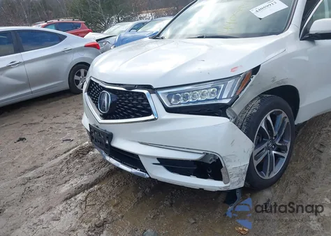 2017 Acura Mdx Advance Package from USA, damaged, VIN 5FRYD4H80HB043046